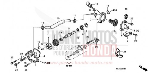 WATER PUMP FES1254 de 2004